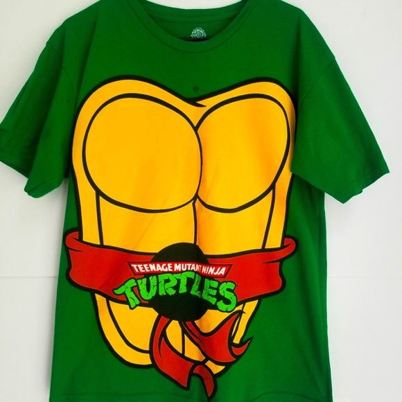 Teenage mutant ninja turtle shirt size large green - Picture 1 of 4